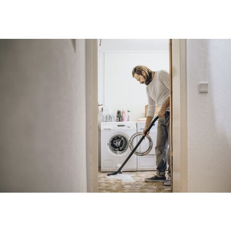 Aspirateur eau et poussières Karcher WD 5 S V-25/5/22 - cuve métal 25 l - cable 5 m - flexible d'aspiration 2,2 m - fonction soufflerie