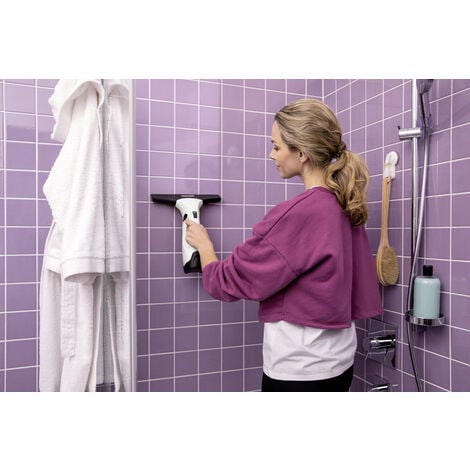 Karcher Nettoyeur de vitres WV 2 Plus, laveur de vitre sans traces, autonomie 35 fenêtres
