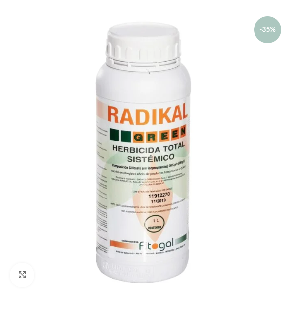 RADIKAL Désherbant Professionnel 1L herbicide tous jardins