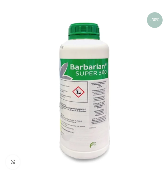 Désherbant BARBARIAN 1L Herbicide Glyphosate