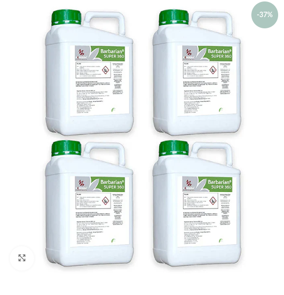 Désherbant BARBARIAN 4X5L Herbicide Glyphosate