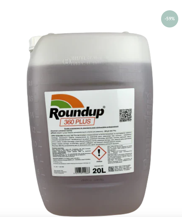 Désherbant ROUNDUP 360 Plus 20L Herbicide Glyphosate