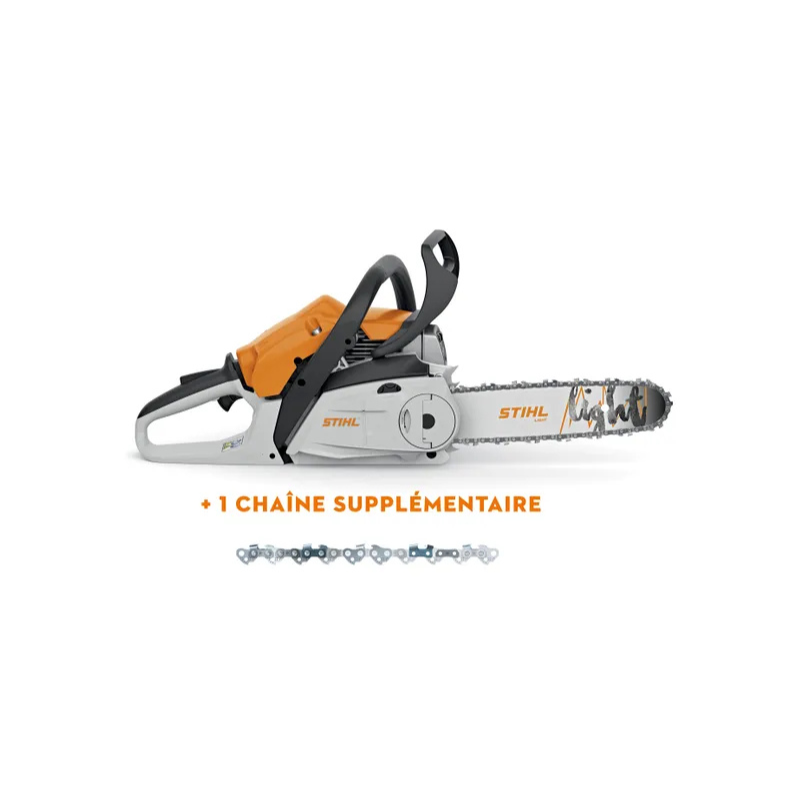STIHL - Tronçonneuse thermique 30 cm³, guide de 35 cm