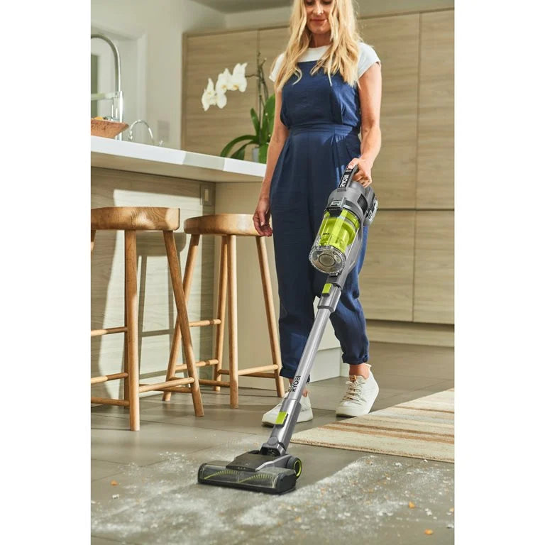 RYOBI - Aspirateur balai 18V ONE+™ (vendu sans batterie ni chargeur)