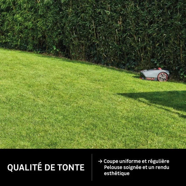 Robot tondeuse STERWINS 400m² + Batterie 18V